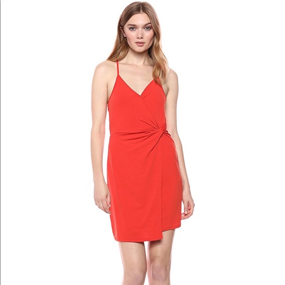 BCBGeneration Dresses & Skirts - BCBG red wrap dress